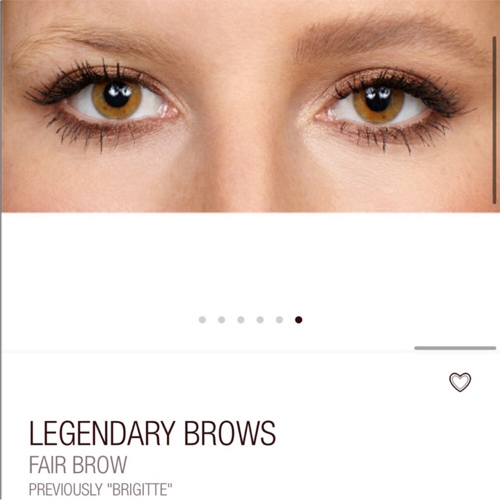 2 Pack!! Charlotte Tilbury Legendary Brows- Fair Brow - Picture 3 of 11